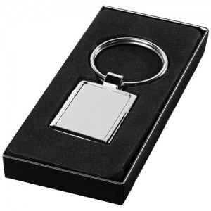 Reklaminė atributika: Sergio rectangular metal keychain
