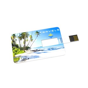 „USB Stick“ kredito kortelė 3.0, 128 GB „Premium“ 85,4 x 54,1 x 4,2 mm