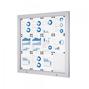 Lauko užrakinama vitrina Alpha 12xA4