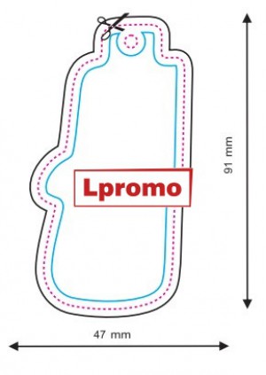 Reklaminiai automobilių kvapai, forma lpf319