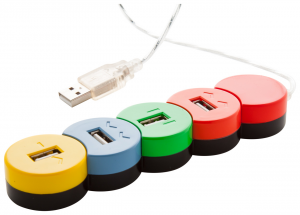  USB šakotuvas Proc