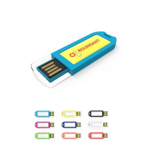USB atmintinė „Spectra V2“ 128 GB Premium, 58 x 17.5 x 7 mm