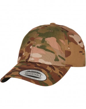 Drabužiai reklamai (Low Profile Cotton Twill Multicam®), Flexfit 6245MC
