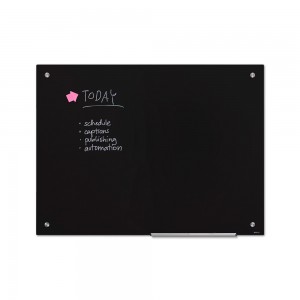 Scritto® Stiklo lenta juoda 90 x 120 cm