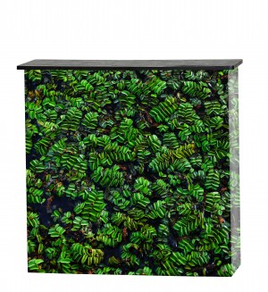 Skaitiklio audinio stalviršis juodas