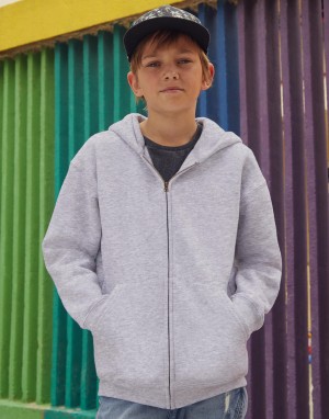 Vaikiškas aukščiausios kokybės džemperis-švarkas su gobtuvu