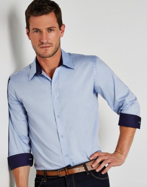 Tailored Fit Premium Contrast Oxford Shirt. Vyriški marškiniai