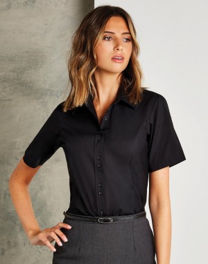 Womens Tailored Fit City Shirt SSL. Moteriški marškiniai