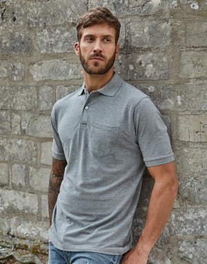 POCKET POLO. Polo marškinėliai