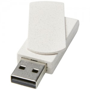8 GB USB laikmena iš kviečių šiaudų 