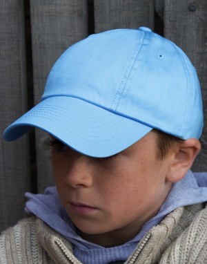 Vaikiša žemo profilio medvilninė kepuraitė, Result Headwear RC018J