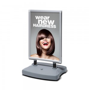 Windtalker® City su plastikiniu pagrindu sidabrinis atsparus vandeniui A1