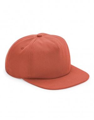 Drabužiai reklamai (Organic Cotton Unstructured 5 Panel Cap), Beechfield B64N