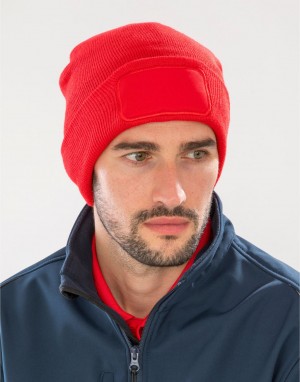 Drabužiai reklamai (Recycled Thinsulate™ Printers Beanie), Result Genuine Recycled RC934X