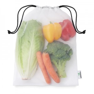 Tinklinis maišelis vaisiams ir daržovėms su skaitmenine spauda (be popierinės įmautės), 40x30cm 