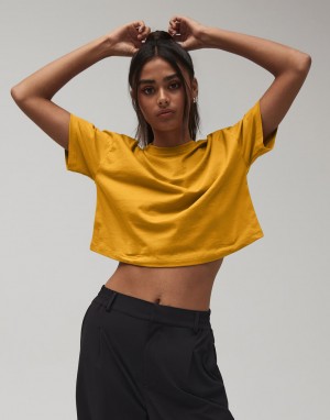 Drabužiai reklamai (Women's Jersey Crop Tee), Bella+Canvas 6482
