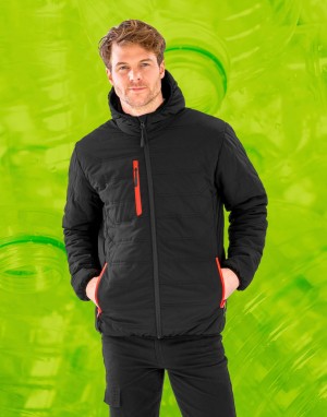 Drabužiai reklamai (Black Compass Padded Winter Jacket), Result Genuine Recycled R240X