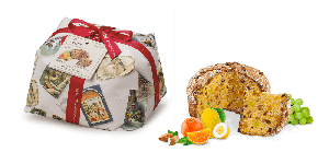 Kalėdinis pyragas PANETTONE MANDORLATO iš Loison Royal kolekcijos, 1000 g