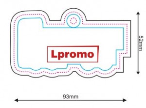 Automobiliniai kvapukai su reklamine spauda, sunkvežimis