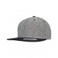 Drabužiai reklamai (Melange Solid Snapback), Flexfit 6089MS