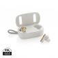 Verslo dovanos: (en:RCS recycled plastic & bamboo TWS earbuds)