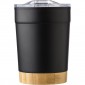 Reklaminė atributika su logotipu (Thermo mug 300 ml with bamboo detail)