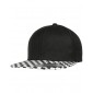 Drabužiai reklamai (Checkerboard Snapback), Flexfit 6089CB