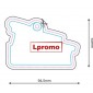 Automobiliniai kvapai su spauda, forma lpf934