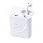 Belaidės ausinės, power bankas 5200 mAh, bevielis įkroviklis 5W