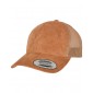Drabužiai reklamai (Suede Leather Trucker Cap), Flexfit 6606SU