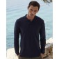PREMIUM LONG SLEEVE POLO. Polo marškinėliai ilgomis rankovėmis, Fruit of the Loom 63-310-0