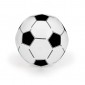 Pripučiamas paplūdimio kamuolys "football"