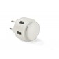 Reklaminė atributika: Night light USB wall charger NOTTO