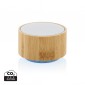 Verslo dovanos: (en:RCS recycled plastic and bamboo 3W wireless speaker)