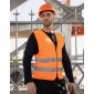 Drabužiai reklamai (Safety Vest with Zipper 