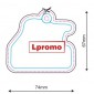 Automobiliniai kvapai su logotipu, forma lpf754