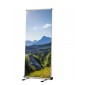 Lauko ištraukiama reklaminė vėliava 85 x 200 cm