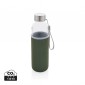 Verslo dovanos: (en:Glass bottle with neoprene sleeve)