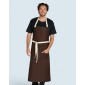 Drabužiai reklamai (SANTORINI - Contrasted Bib Apron with Pocket), SG Accessories - BISTRO (Ex JASSZ Bistro) JG17P-Bib
