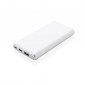 Ultra fast 10,000 mAh POWERBANK su PD, baltos spalvos