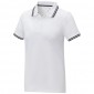 Reklaminė atributika: Amarago short sleeve womens tipping polo