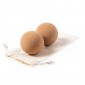 Reklaminė atributika su logotipu (Set of cork yoga balls)