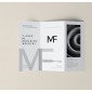 Perlenkta ,,Z” raidės forma reklaminė skrajutė, A4, vertikali, dydis: 297x210 mm, 130 g