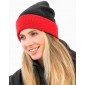 Drabužiai reklamai (Recycled Black Compass Beanie), Result Genuine Recycled RC930X