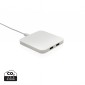 Verslo dovanos: (en:RCS recycled plastic 10W Wireless charger with USB Ports)