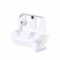 Reklaminė atributika su logotipu (RABS wireless earphones, recycled leather case)