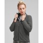Moteriškas mikroflisinis džemperis su viso ilgio užtrauktuku, SG Signature SGFleece-F
