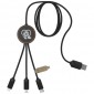 Reklaminė atributika: SCX.design C36 3-in-1 rPET light-up logo extended charging cable with round bamboo casing