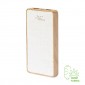 Reklaminė atributika su logotipu (Power bank 8000 mAh made from organic hemp and wood)