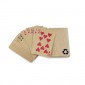 Reklaminė atributika su logotipu (Recycled paper playing cards | Harper)